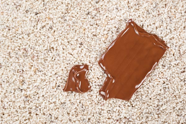 Sticky Chocolate on Carpet