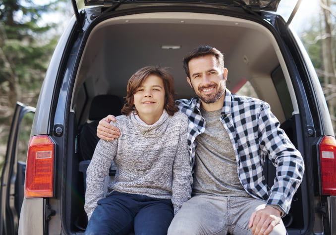 Father Son Outdoor Bonding