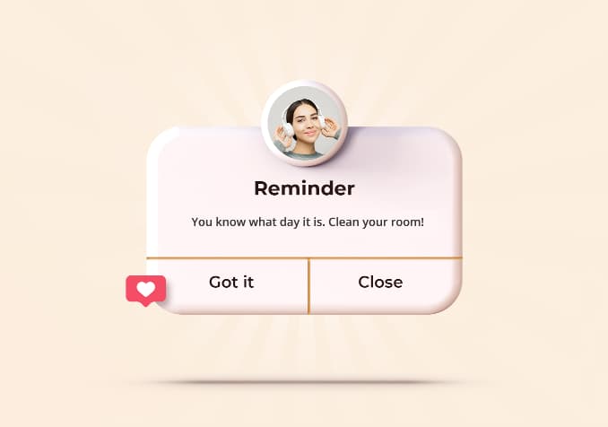 Phone Reminder Clean Room