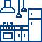 Kitchen Icon Blue