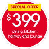 electrodry tile and grout cleaning promo price image