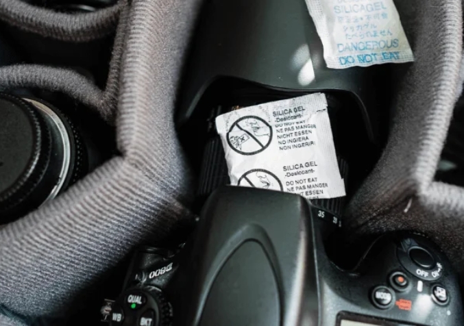 Camera Bag with Silica Gel