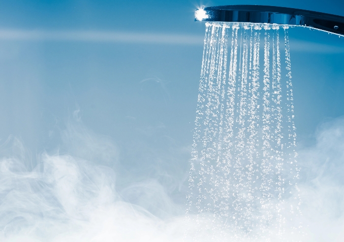 Humidity Hot Shower