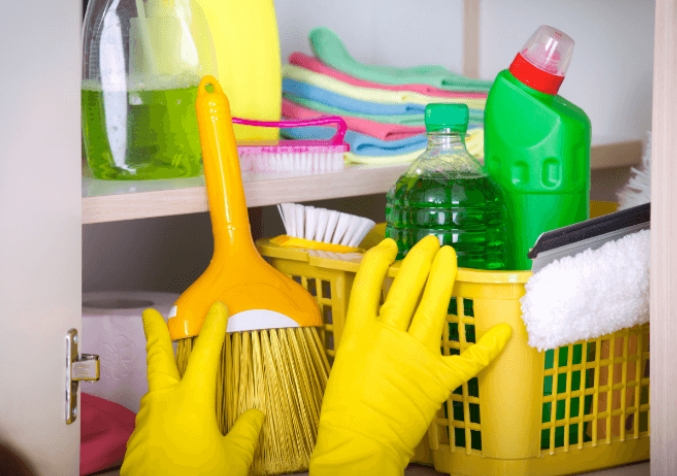 Organize Cleaning Tools