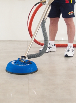 Floor Steamer on Tiles