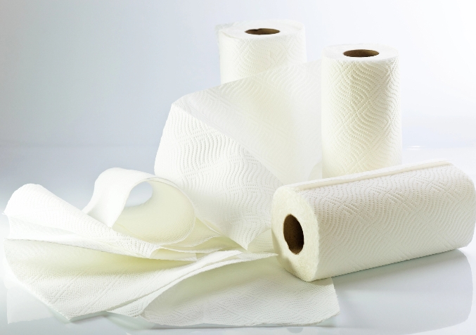 Opened Paper Towels