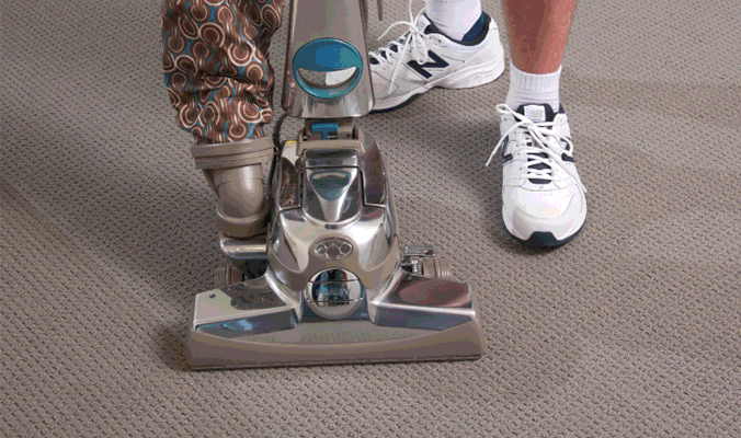 Electrodry Carpet Dry Cleaning Process